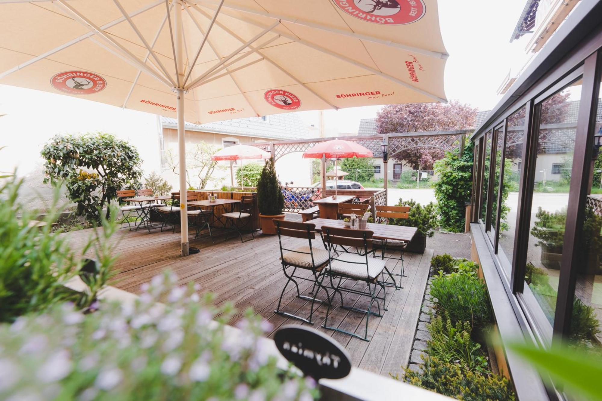 Hotel Gasthof Roessle Westerheim Exterior foto